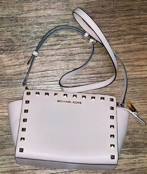 michael kors selma stud md tz satchel|Selma Medium Saffiano Leather Satchel .